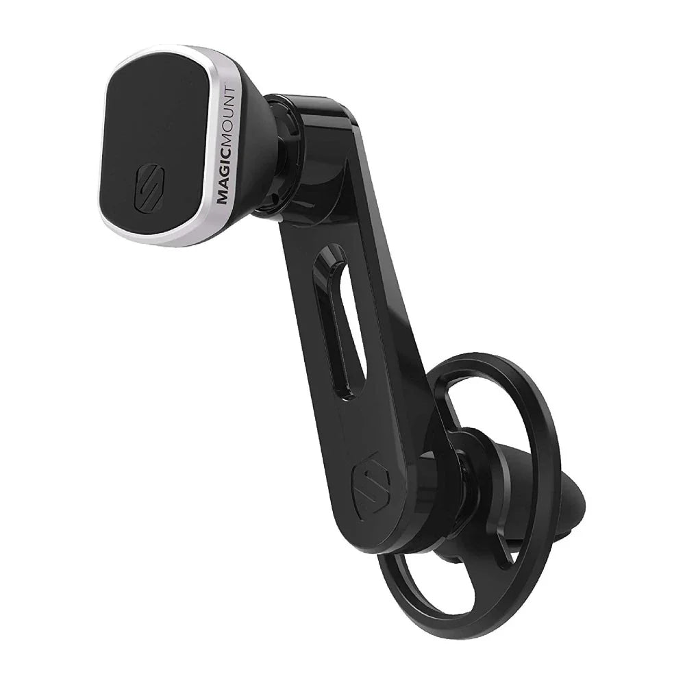 SCOSCHE Black Magnetic Car Mount Free Flow Vent with Adjustable Arm - Tashqila SCOSCHE Black Magnetic Car Mount Free Flow Vent with Adjustable Arm - Tashqila